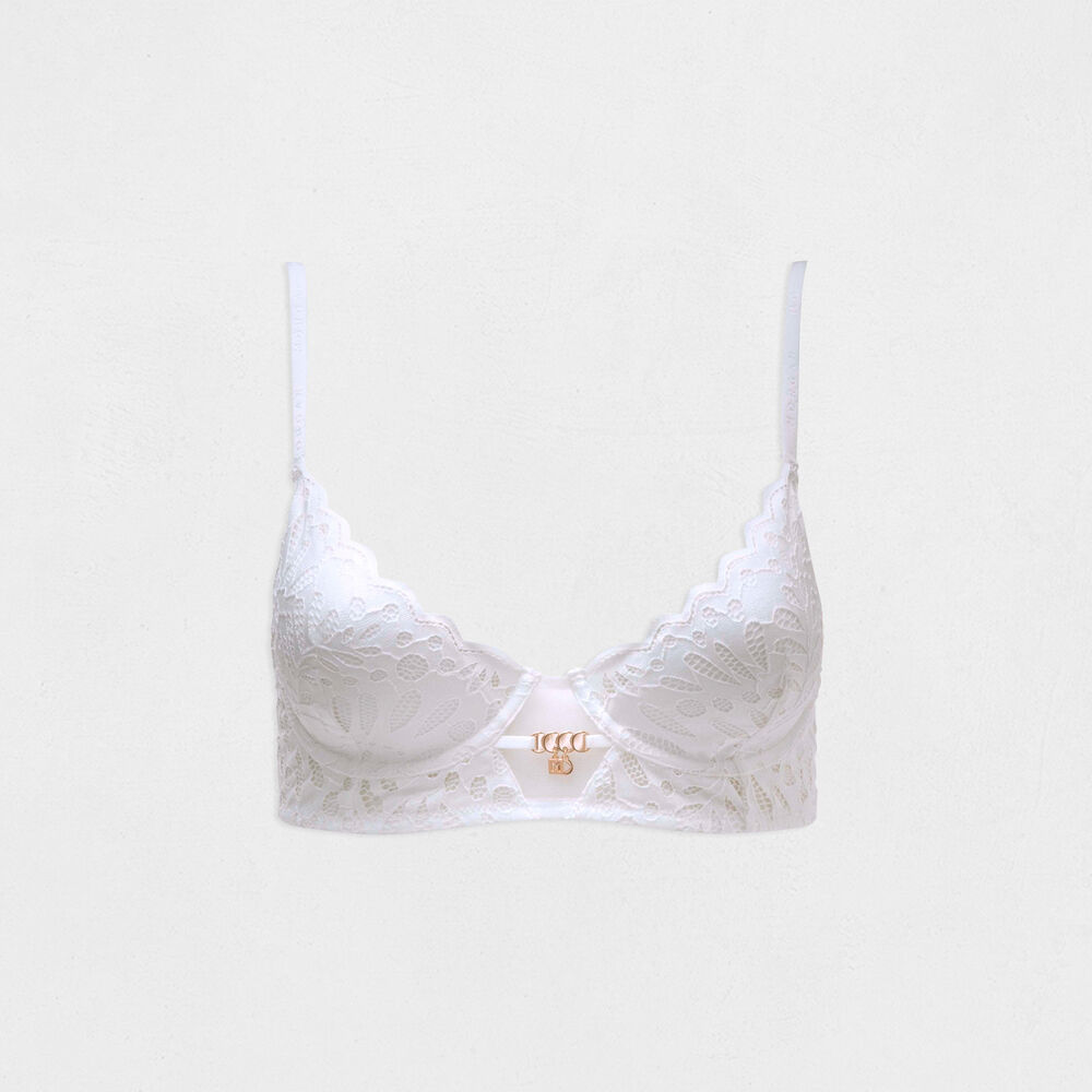Padded bra ivory women