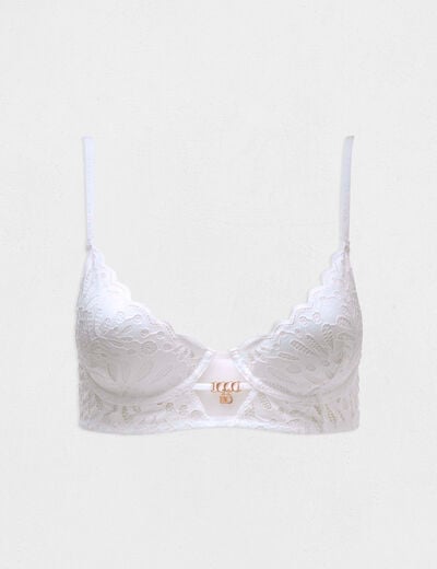 Padded bra ivory women