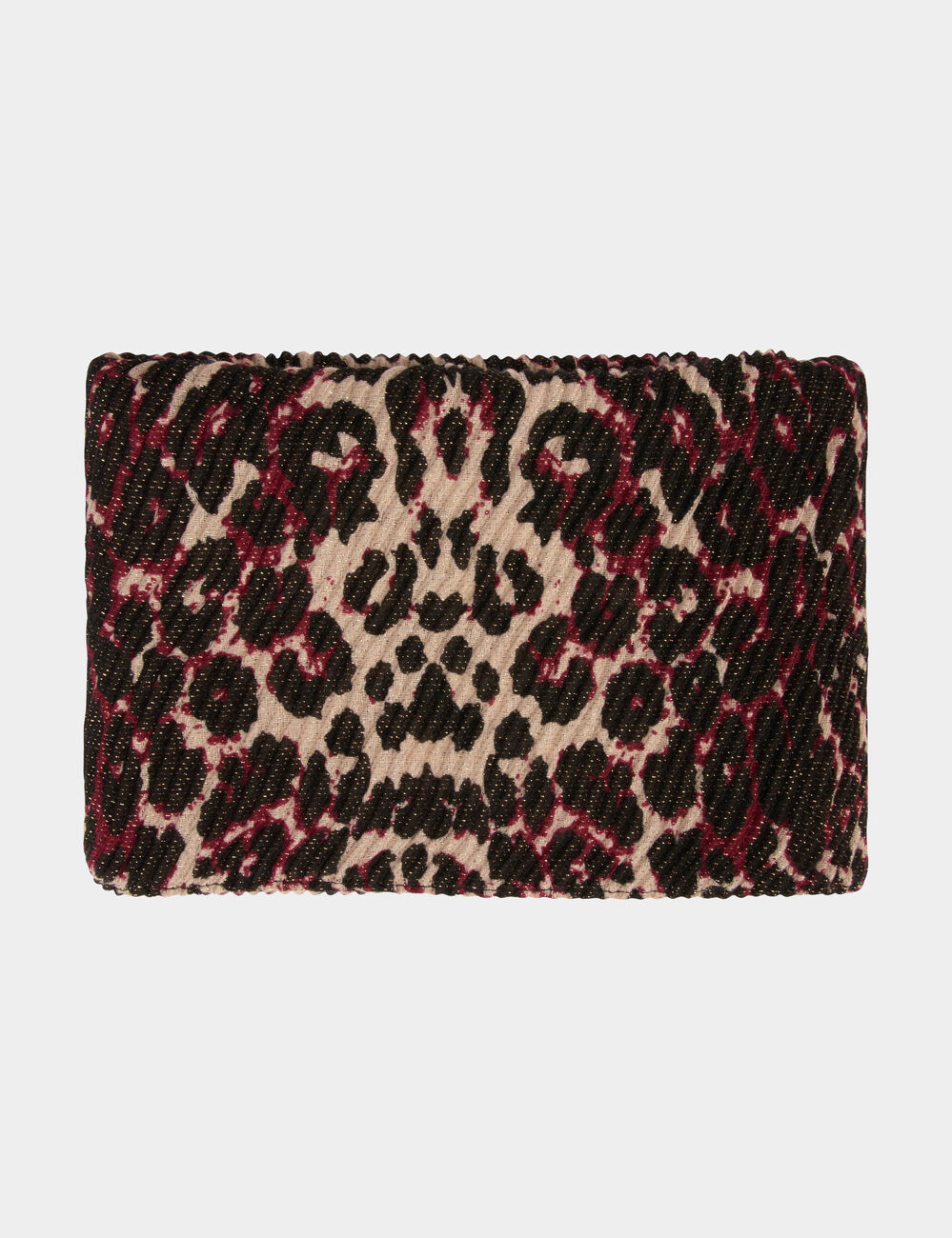 Pleated scarf multicolor women