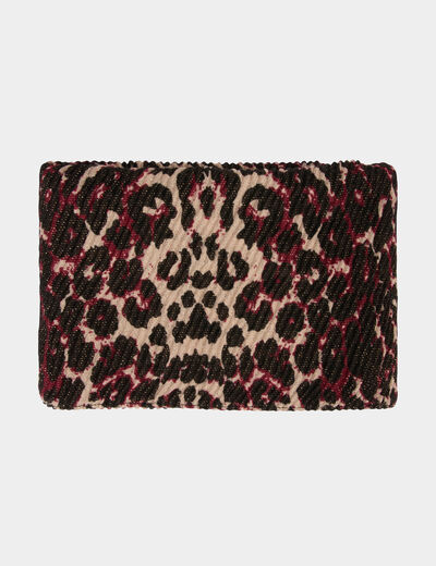 Pleated scarf multicolor women