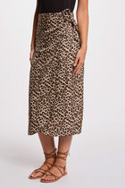 Printed midi skirt multicolor women