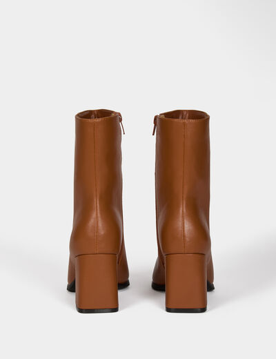 heeled ankle boots HILFIGER camel women Heeled ankle boots HILFIGER camel women