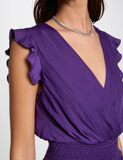 loose jumpsuit purple women Loose jumpsuit purple women
