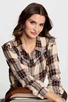 Long-sleeved shirt multicolor women