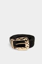 Braided belt black women
