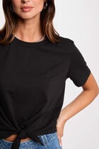 Short-sleeved t-shirt black women