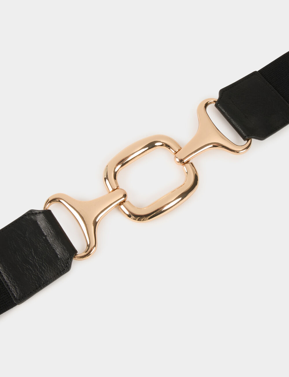 Elasticised belt black women