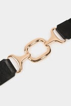 Elasticised belt black women