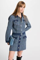 Short tweed jacket multicolor women