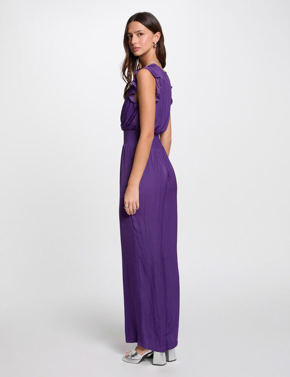 loose jumpsuit purple women Loose jumpsuit purple women