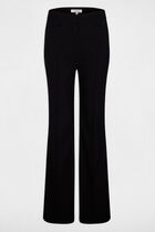 Bootcut trousers navy blue women