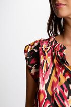 Printed jumpsuit multicolored women