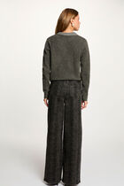 high waisted wide leg jeans multicolor women High-waisted wide-leg jeans multicolor women