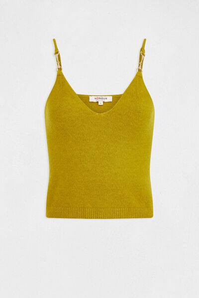Jumper vest top with ornaments aniseed ladies'
