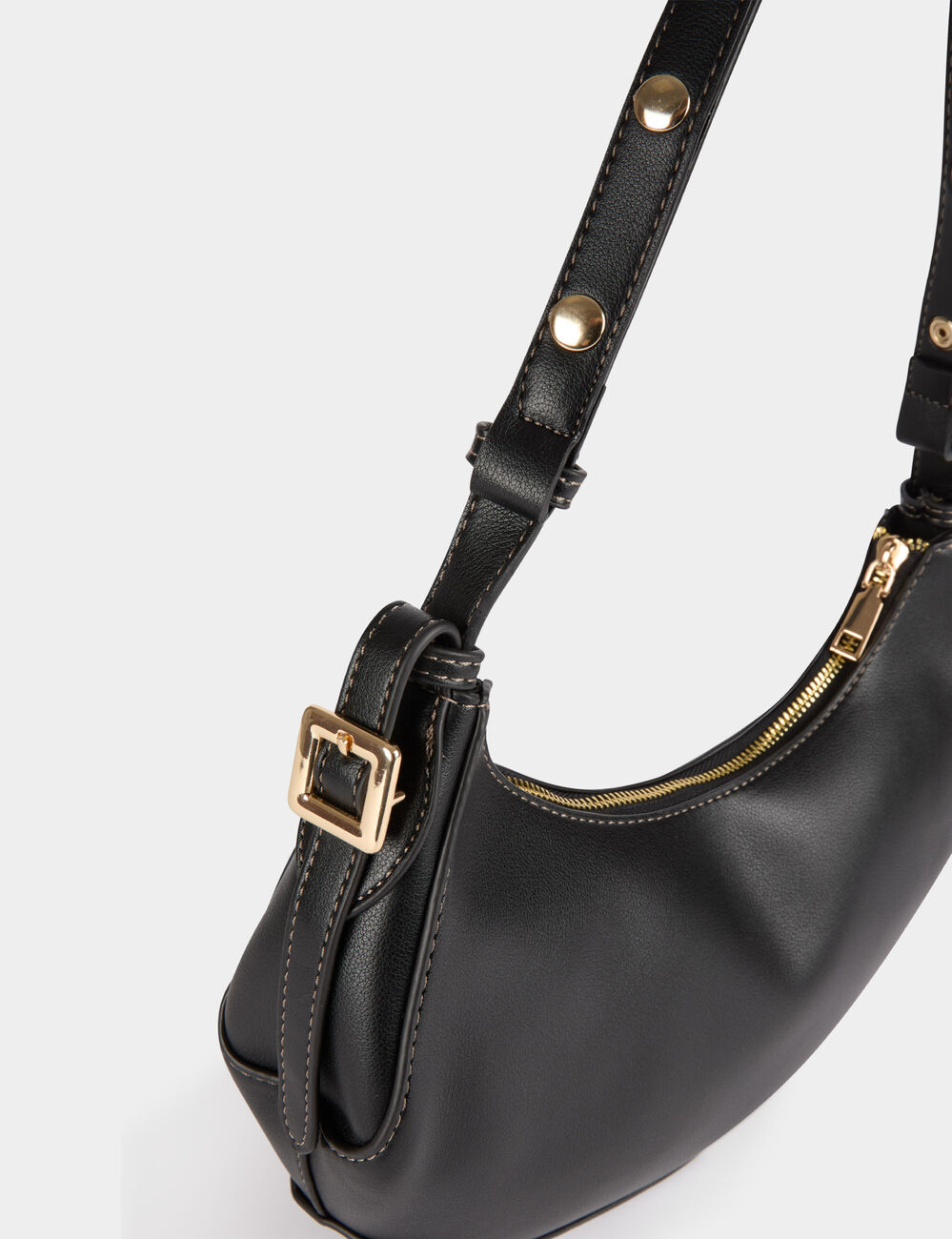 Half moon bag black women