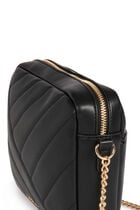 Sac matelassé noir femme