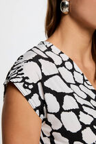 Short-sleeved t-shirt white women