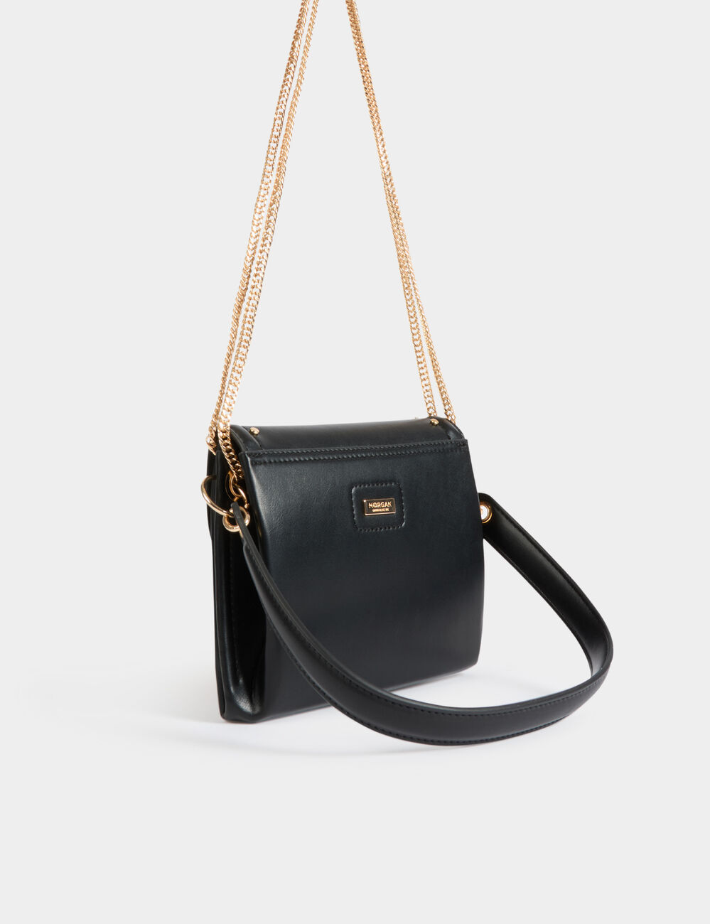 Crossbody bag with studs black women