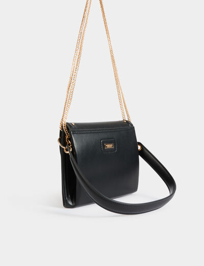 Crossbody bag with studs black women