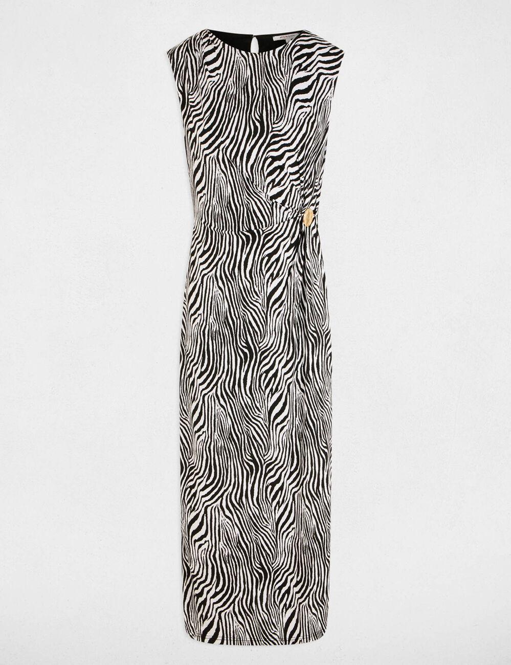 Sleeveless long dress multicolor women