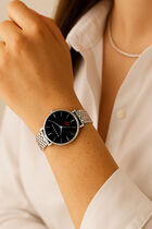 Watch silver color women