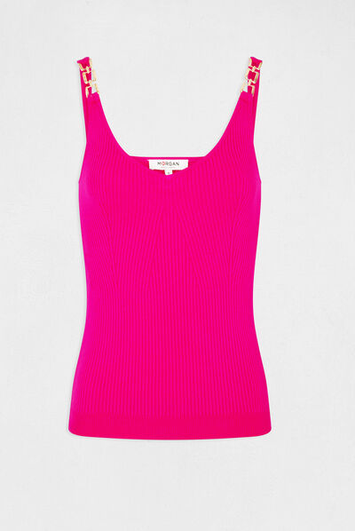 Vest top straps with ornaments  ladies'