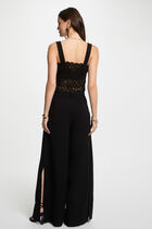 Vest top wide straps black women