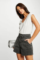 Short-sleeved t-shirt ivory women