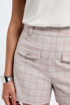 High waist printed shorts multicolor women