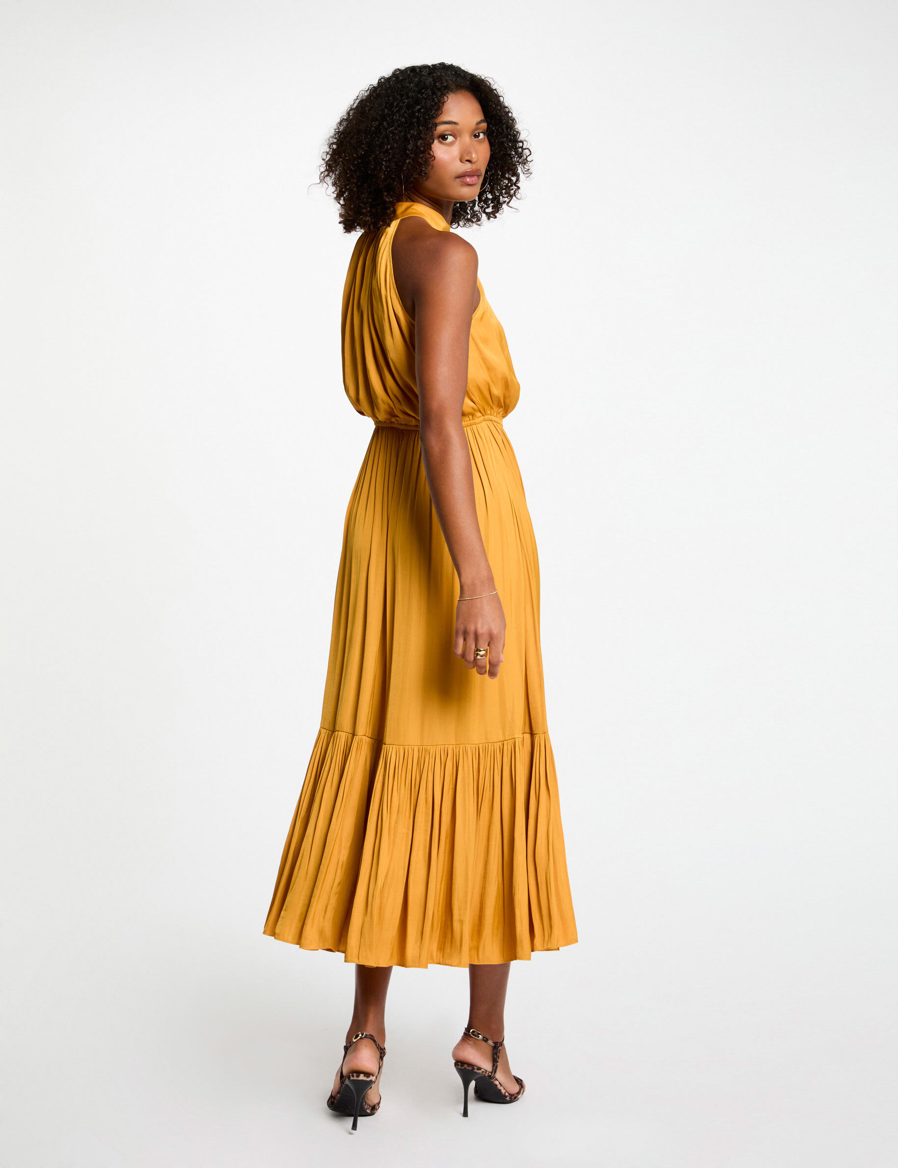 ワンピース COURReGES Woman Dress Yellow 124JRO364JS0070 B093 Courrèges Outlet: Dress woman - Yellow | Courrèges dress
