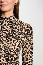Long-sleeved t-shirt multicolored women
