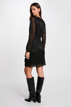 Fitted mini dress black women
