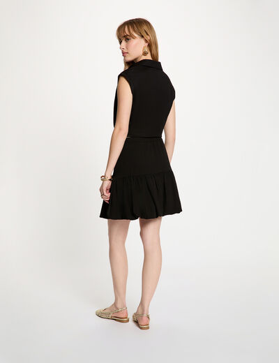 Sleeveless blouse black women