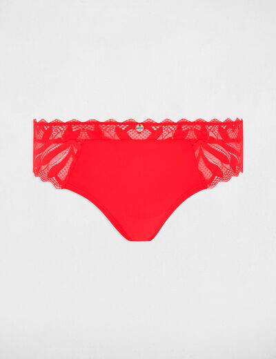 Lace shorties red women