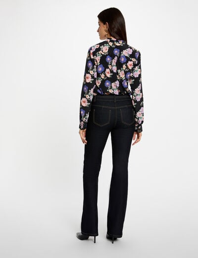 Flowy printed shirt multicolor women