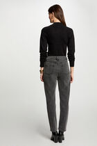 Jumper high collar black women