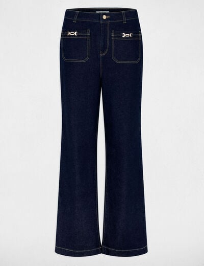 wide leg jeans with ornaments raw denim women Wide leg jeans with ornaments raw denim women