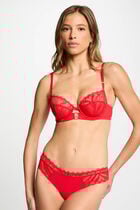 Underwired bra red women