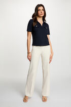 Short-sleeved t-shirt navy blue women
