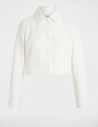 Jacket long sleeves white women