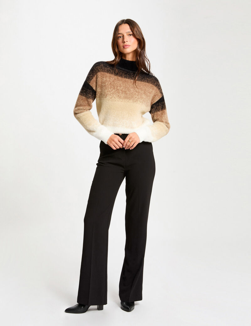 jumper high collar camel women Jumper high collar camel women