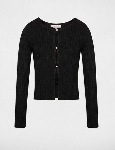 Long-sleeved cardigan black women
