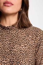 High neck t-shirt multicolor women