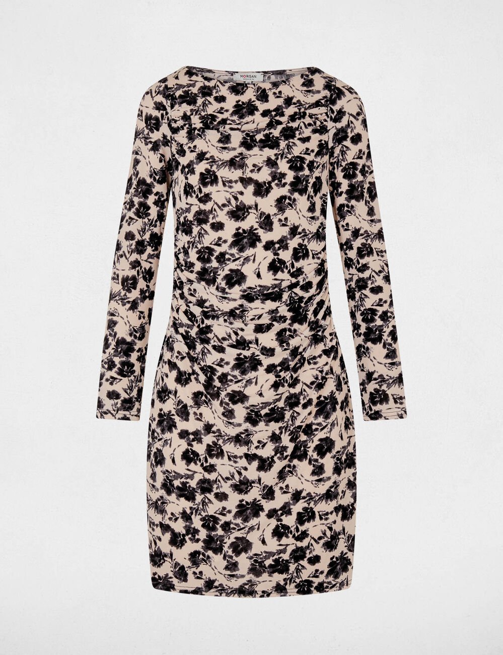 Printed knit dress multicolor women