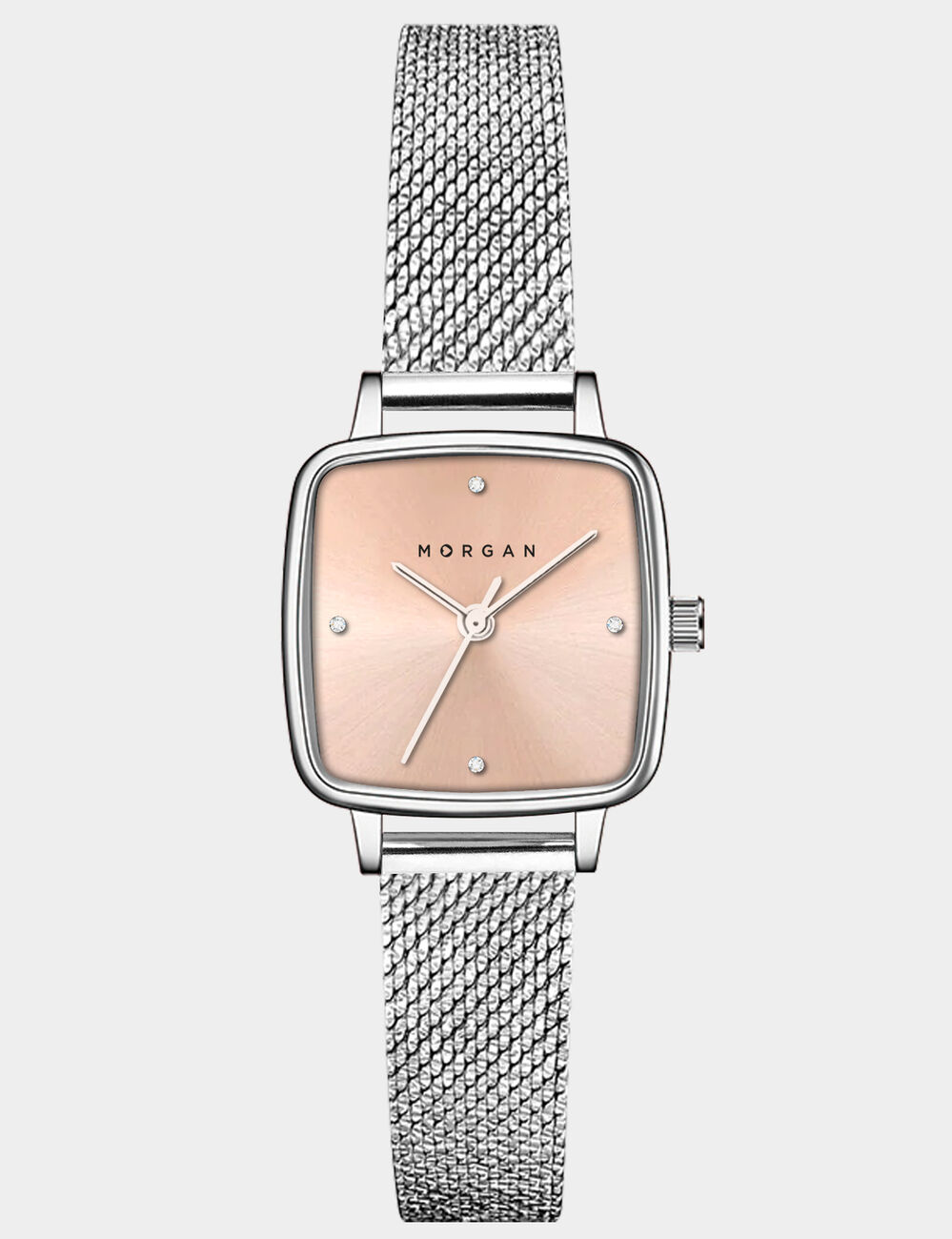 Watch silver color women
