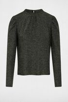 Long-sleeved t-shirt silver women