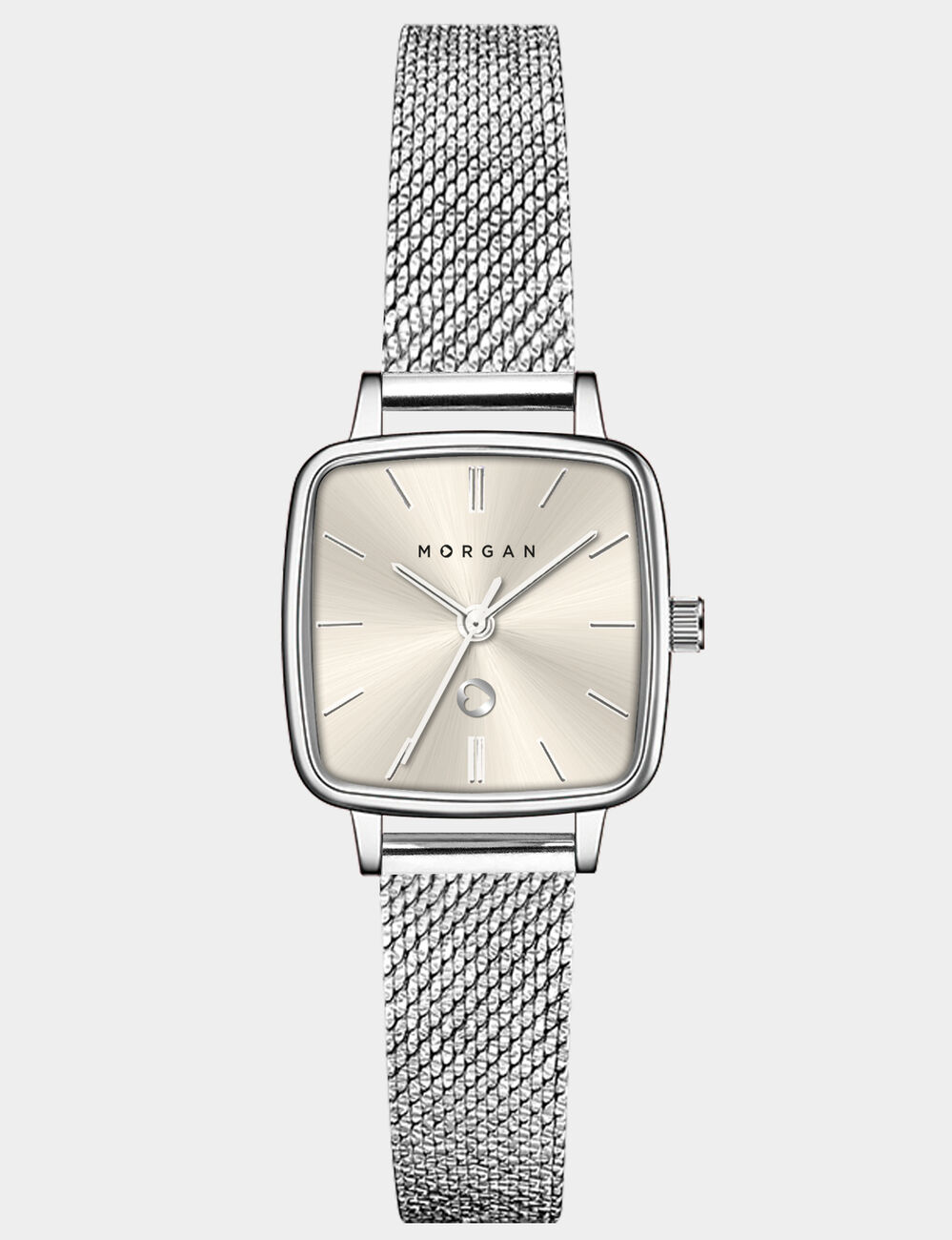 Watch silver color women