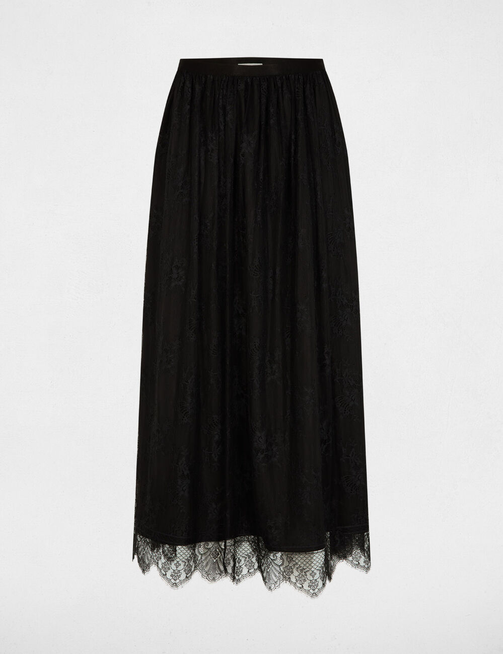 long lace skirt black women Long lace skirt black women