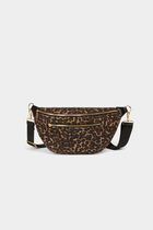 Sling bag leopard print multicolor women