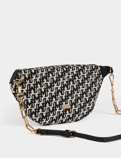 monogrammed bum bag black women Monogrammed bum bag black women